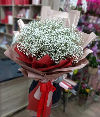Букет цветов из: Гипсофила в Алагире