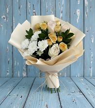 Букет цветов из:  Розы и Хризантемы #REPLACE_PRED# Алагире