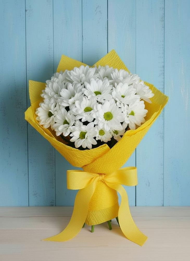 Букет цветов из: Хризантемы в Алагире